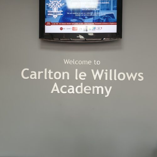 Carlton le Willows Acrylic Signage
