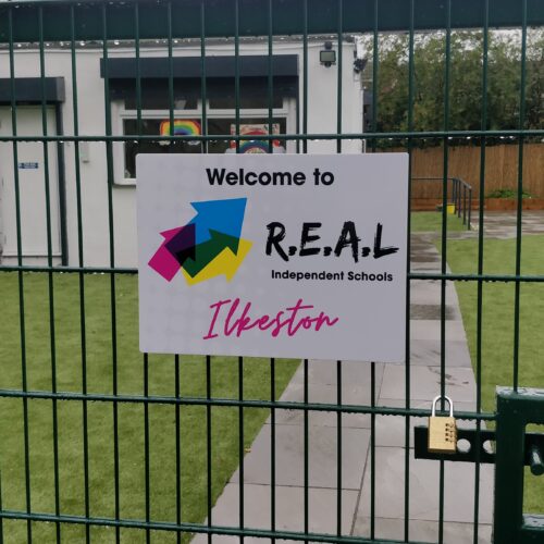 REAL Education signage