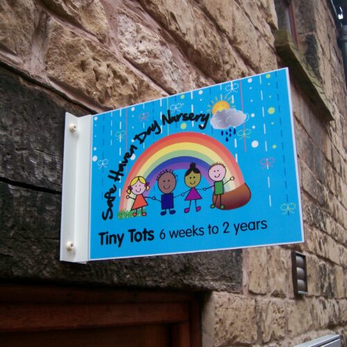 Safe Haven Day Nursery Signage