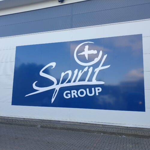 Spirit Group outdoor fascia signage