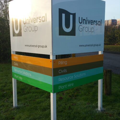 Universal Group Outdoor signage