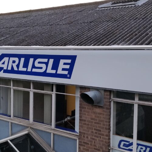 Carlisle outdoor fascia signage